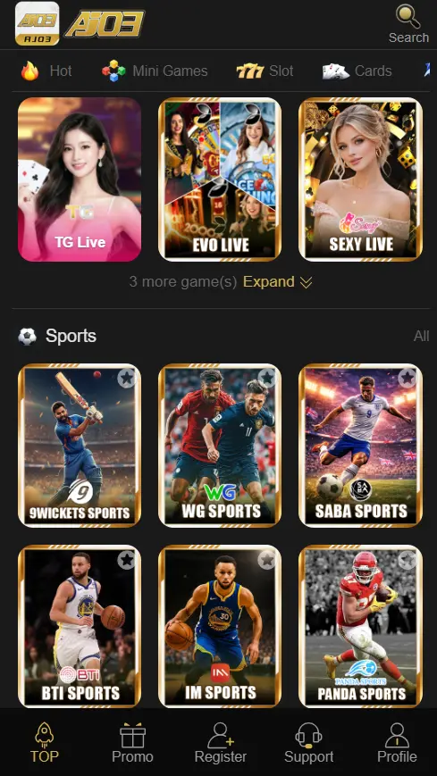 aj03 game app